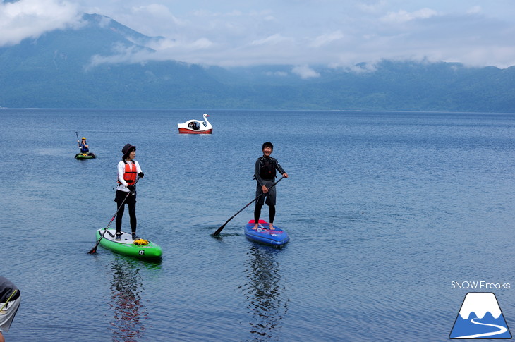 パドルクラブ 話題のアクティビティ『SUP』無料体験試乗会 in 支笏湖